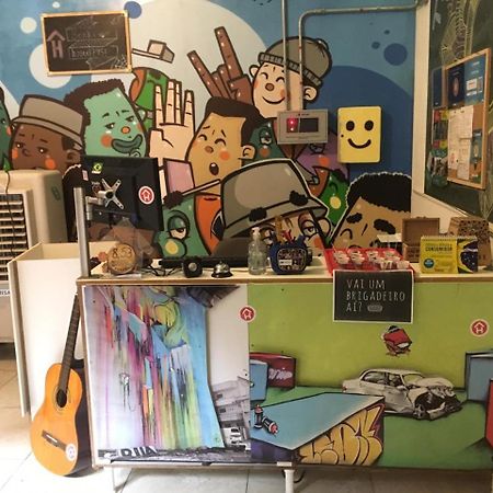 Namoa Paulista Hostel เซาเปาโล ภายนอก รูปภาพ