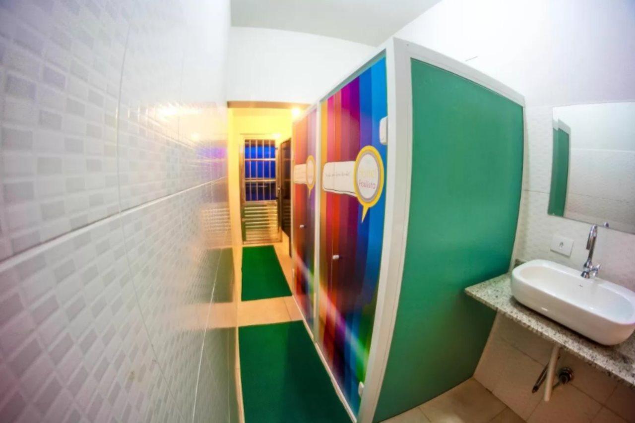 Namoa Paulista Hostel เซาเปาโล ภายนอก รูปภาพ