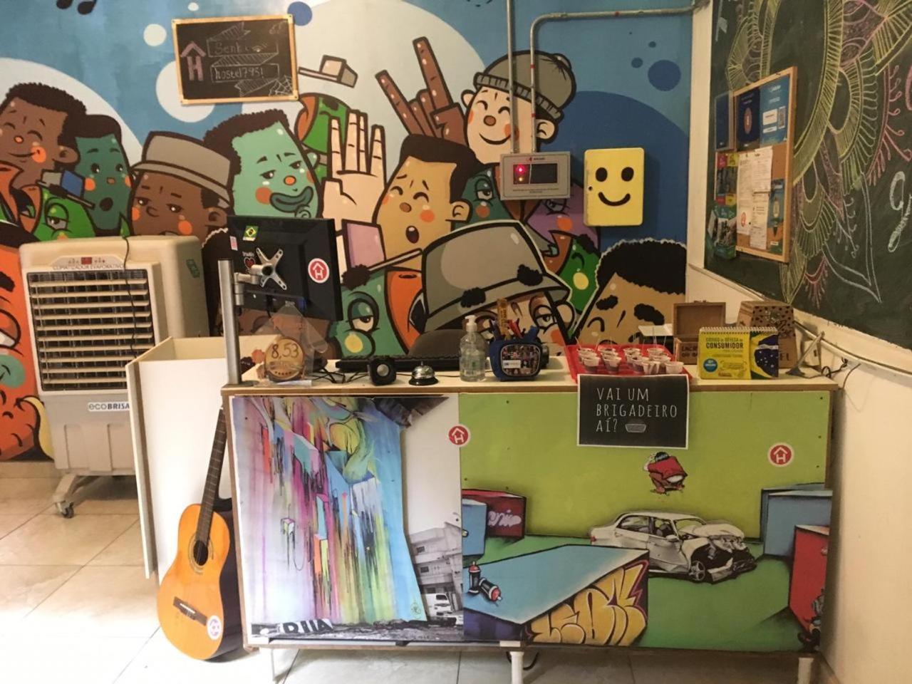 Namoa Paulista Hostel เซาเปาโล ภายนอก รูปภาพ