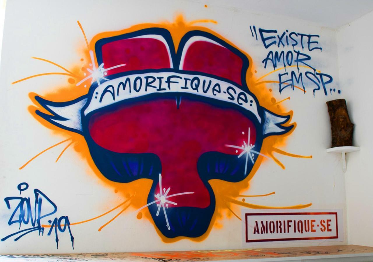 Namoa Paulista Hostel เซาเปาโล ภายนอก รูปภาพ